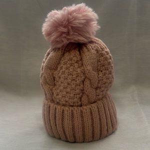 Winter hat pink